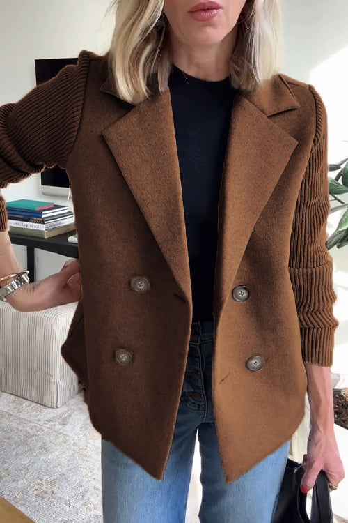 Veste Blazer Tailleur Décontractée pour Femme