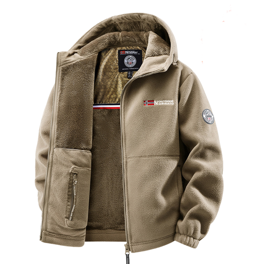 Veste d’hiver doublée thermique pour homme