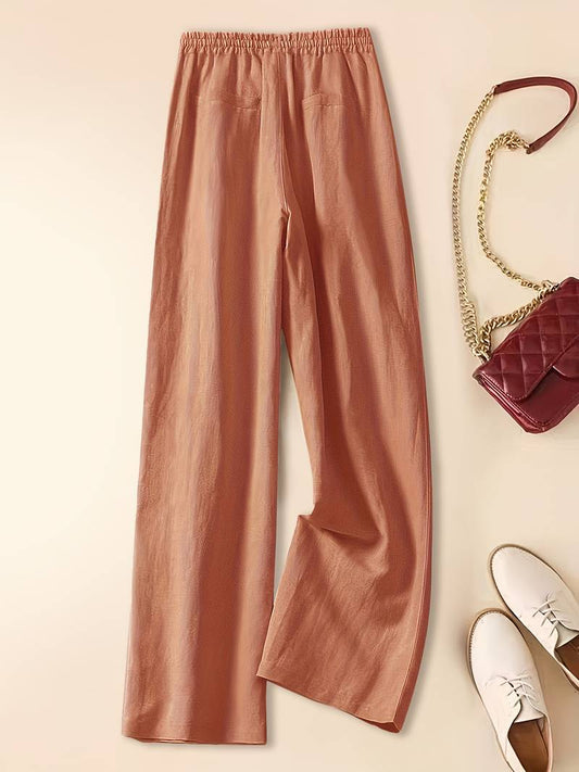 Tina - Pantalon décontracté en lin