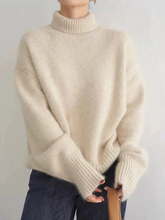 Pull en maille douce pour femme