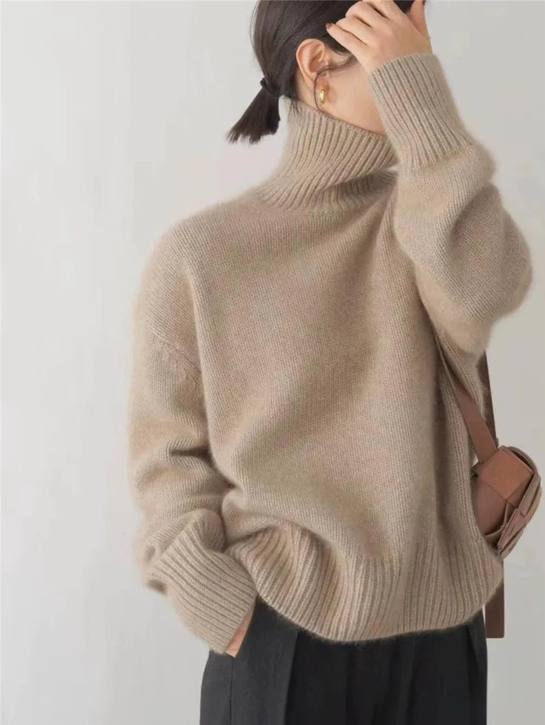 Pull en maille douce pour femme