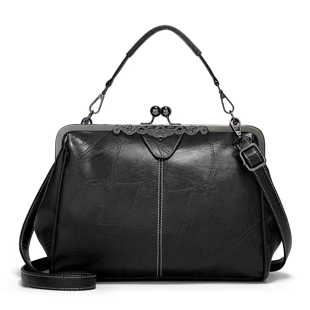 Sac à main rose pour femme à rabat et fermeture magnétique à pression