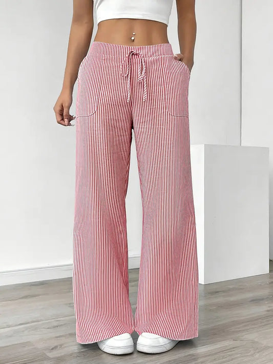 Alina | Pantalon décontracté élégant à cordon de serrage