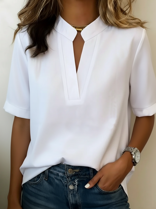 Loise | Blouse élégante à col raffiné