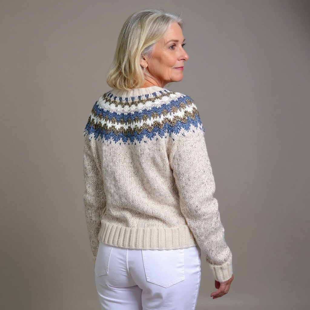 Peyton | Cardigan islandais vintage