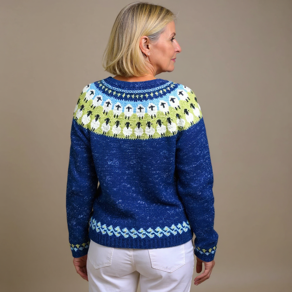 Sophie | Cardigan islandais vintage