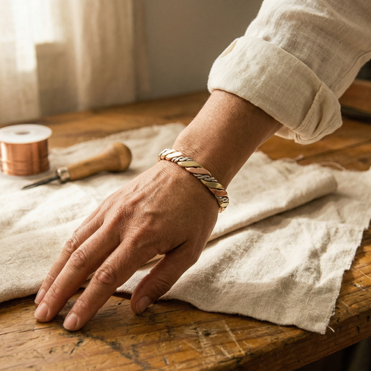Bracelet en cuivre Trine