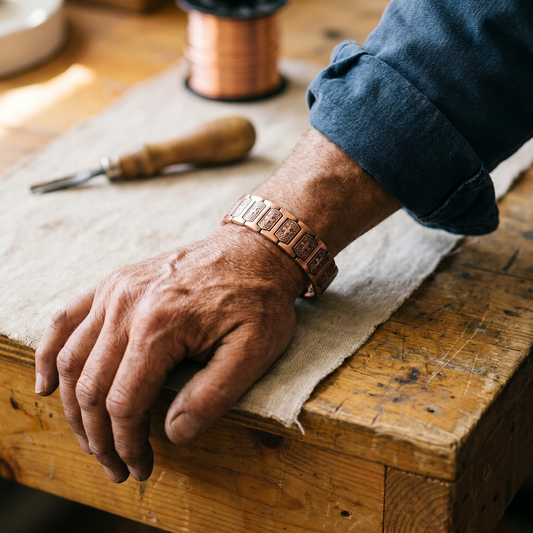 Bracelet en cuivre pour homme Gale