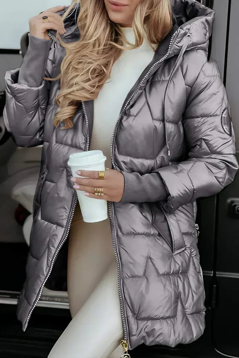 Veste légère à capuche pour femme