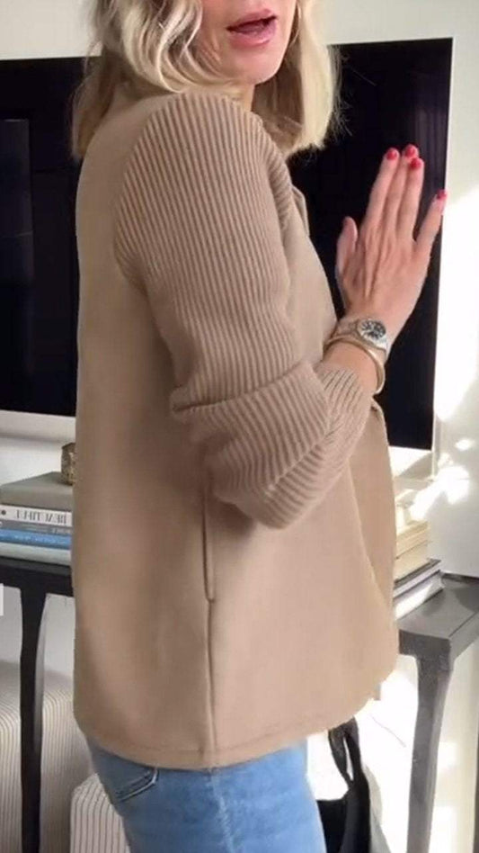 Veste Blazer Tailleur Décontractée pour Femme