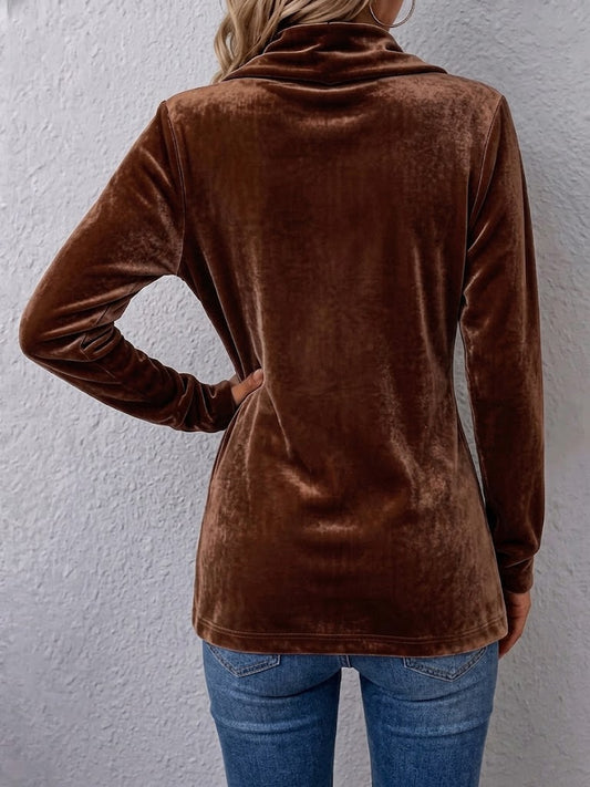 Holliwell™ | Veste classique à manches longues, ouverte sur le devant, avec revers vintage et détails boutonnés