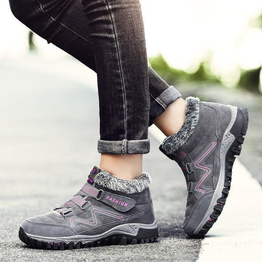 Bottes d'hiver chaudes, isolées et antidérapantes