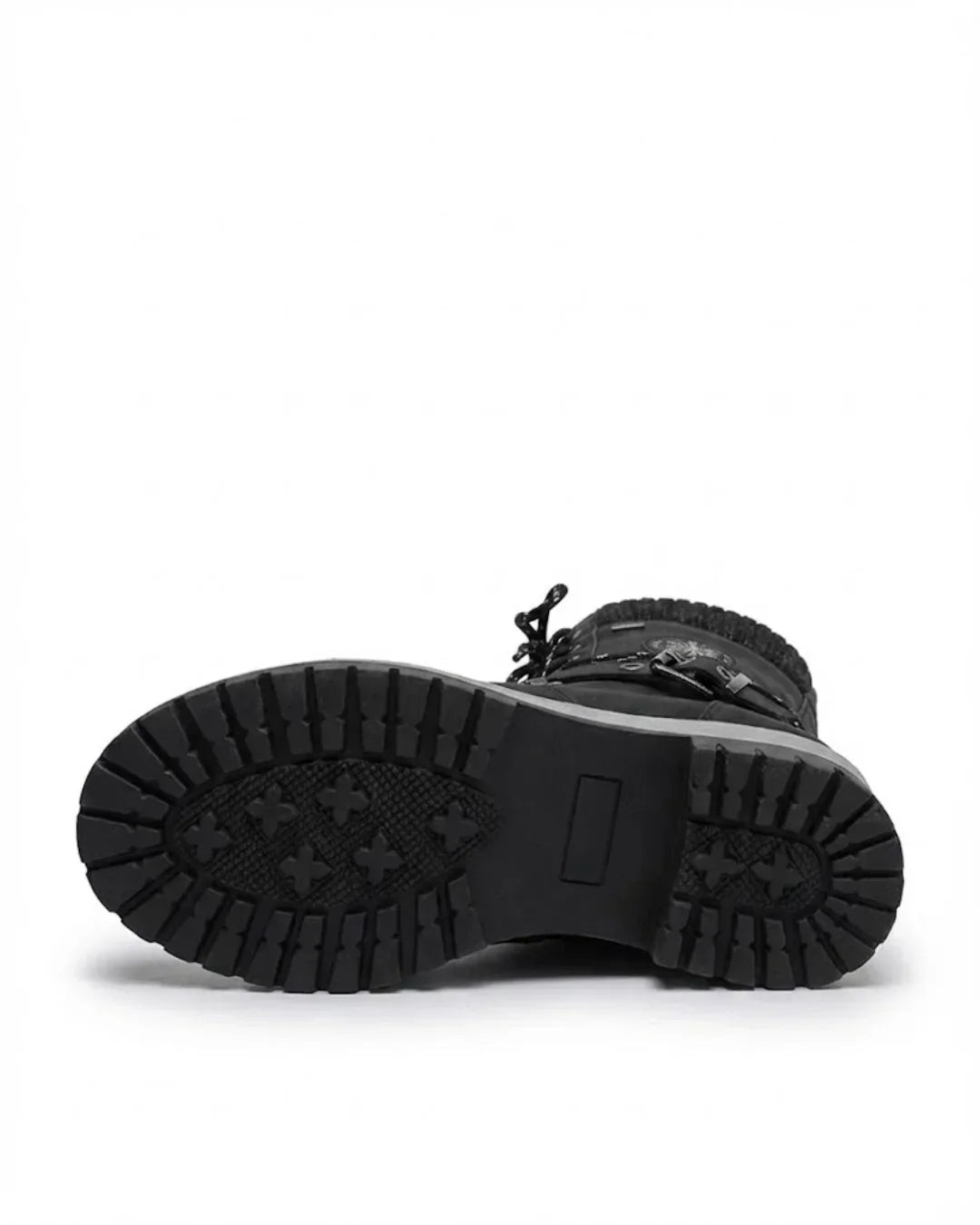 Women’s Lace Up Buckle Strap Hiking Boots