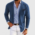 Blazer stretch coupe décontractée pour homme