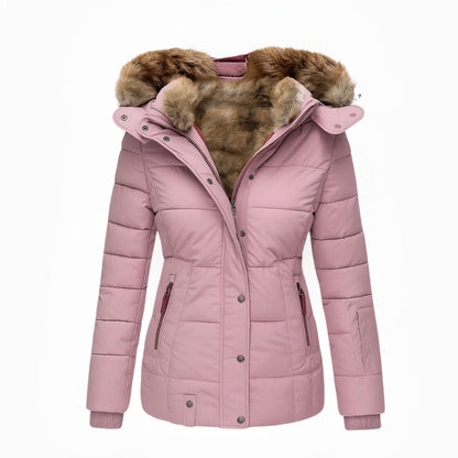Manteau d'hiver isolant chaud pour femme