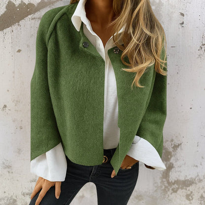 Veste courte élégante et chaude pour femme