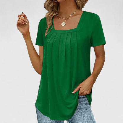 Evelyne | Blouse d'été sophistiquée