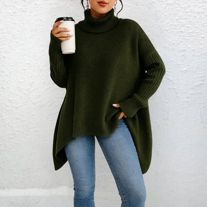 Women’s Casual Relaxed Fit Turtleneck Sweater