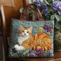Sac artisanal - Chat roux