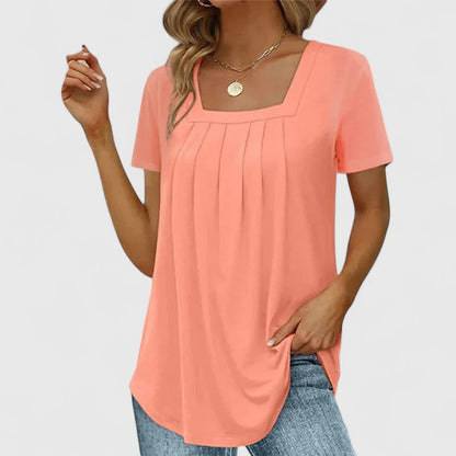 Evelyne | Blouse d'été sophistiquée
