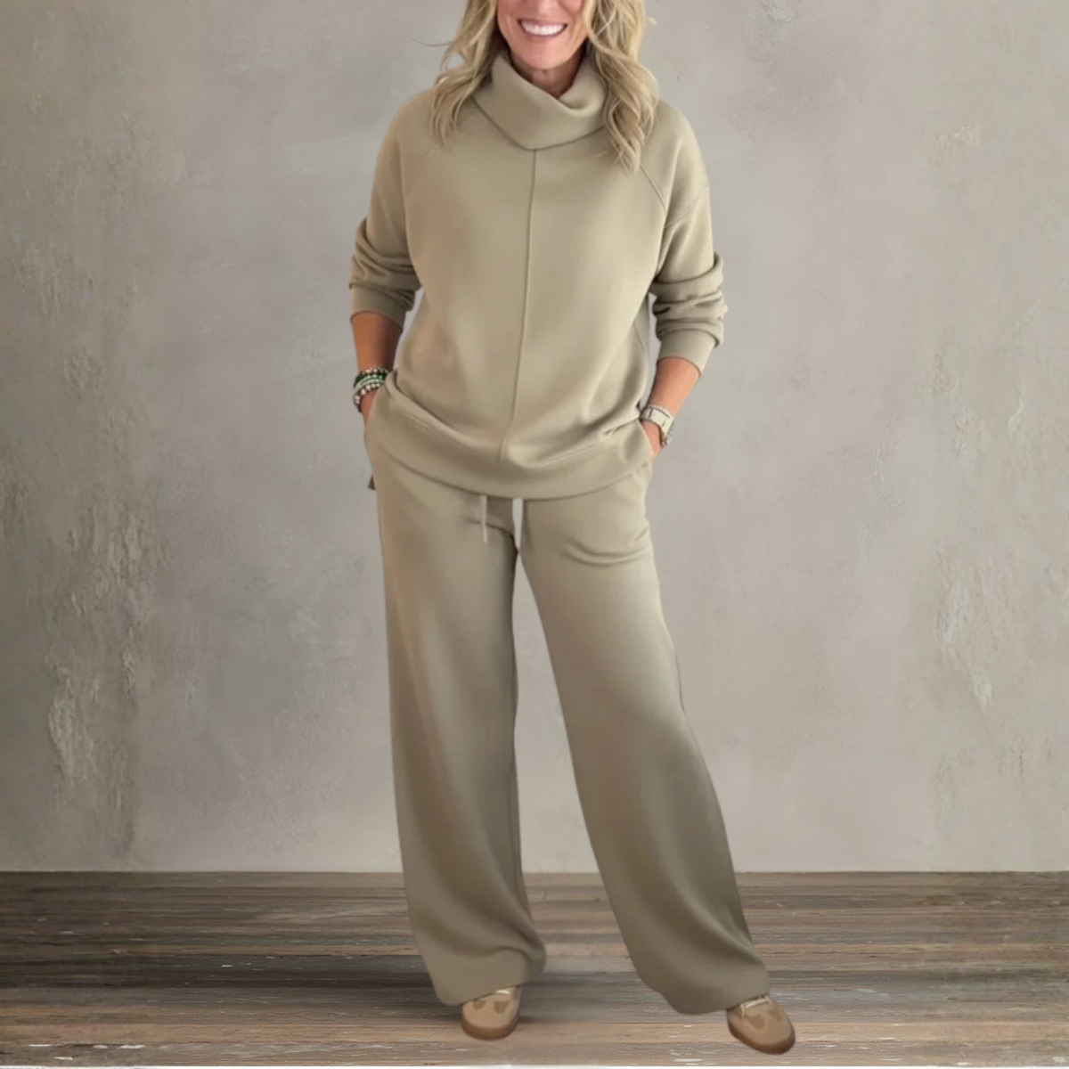 Ensemble deux pièces assorti pour femme