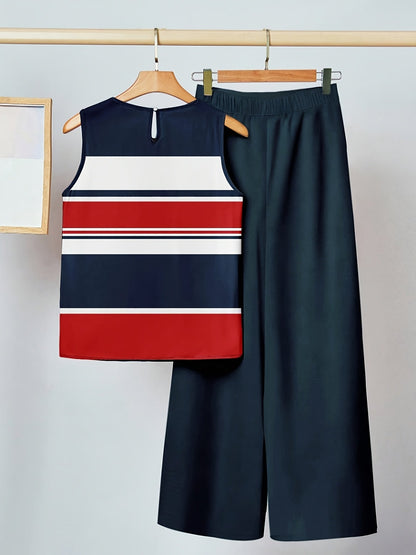Sierra | Ensemble rayé style « vieille fortune »