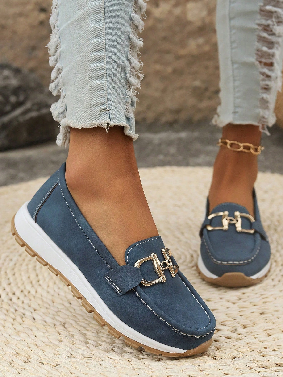Scarlett - Mocassins chics à boucle