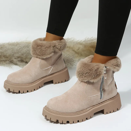 Bottes de neige chaudes, confortables et antidérapantes pour femmes