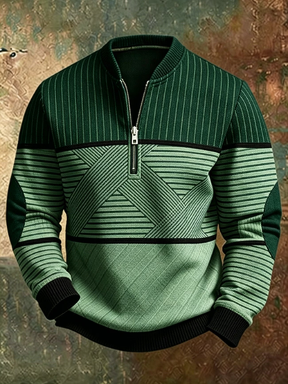 Men’s Half Zip Pullover Sweater