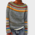 Pull à manches longues douillet pour femme