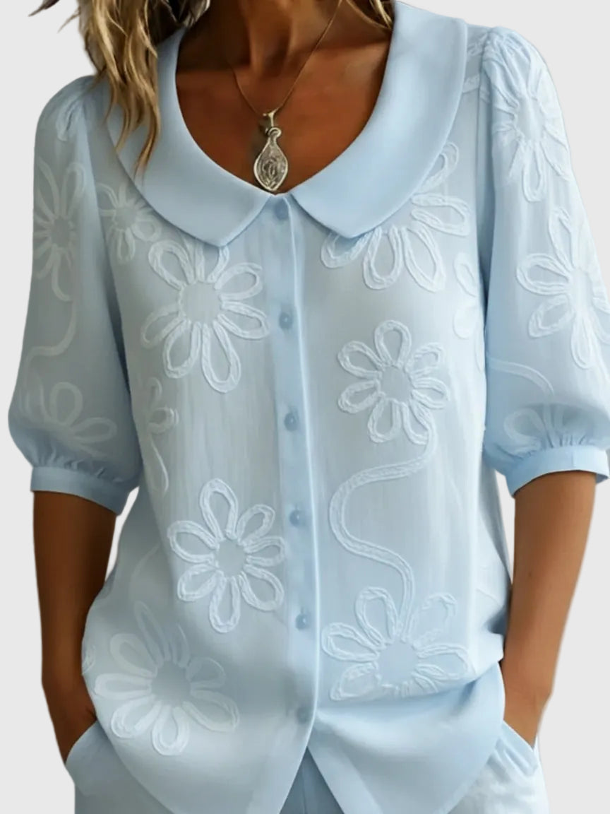 Vinica | Blouse légère à fleurs élégante