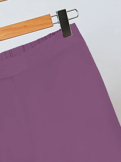 Courtney | Ensemble à pois violets