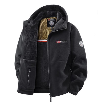 Veste d’hiver doublée thermique pour homme