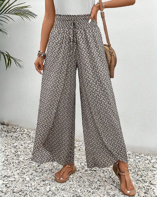 Jessica | Pantalon large décontracté