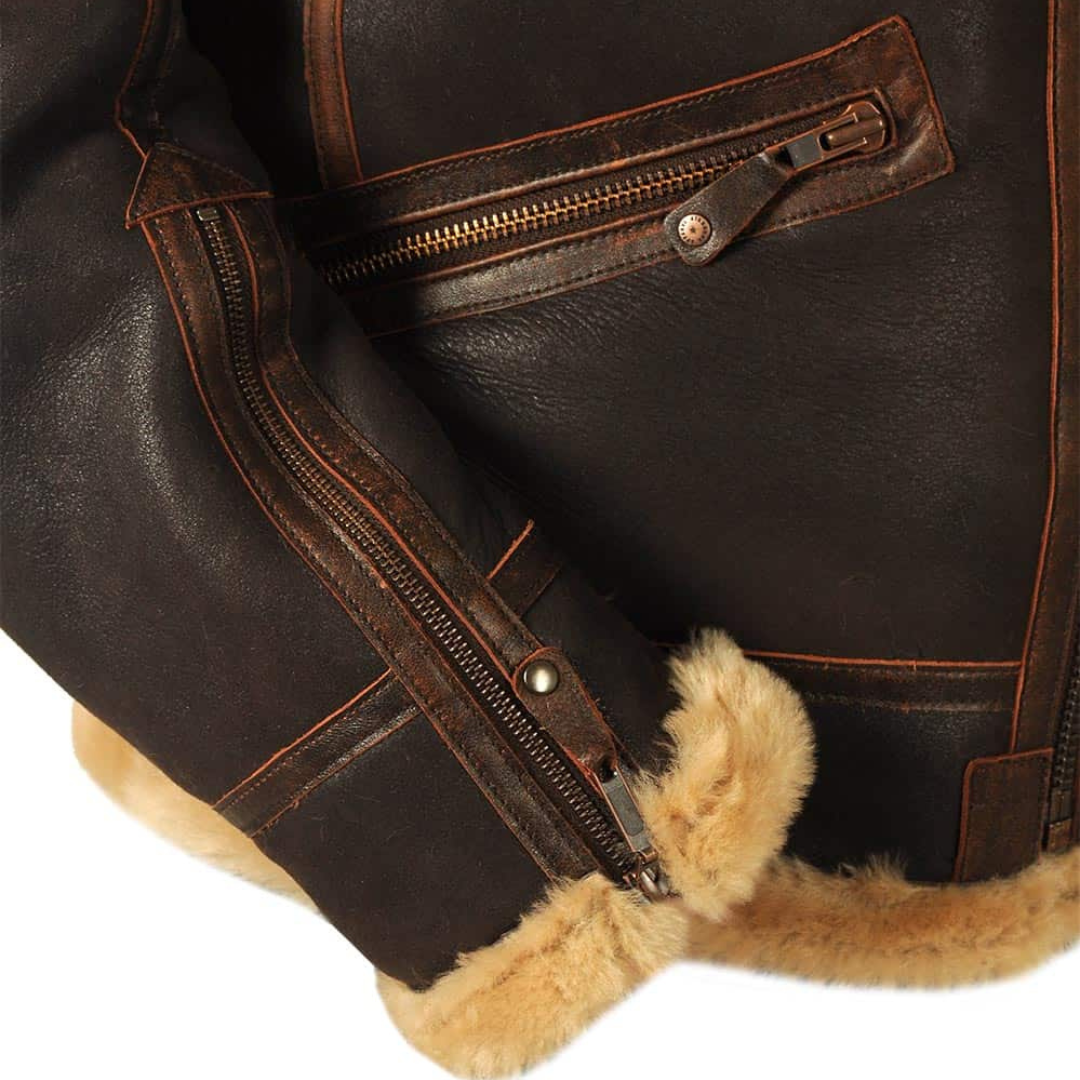 Blouson aviateur classique pour homme