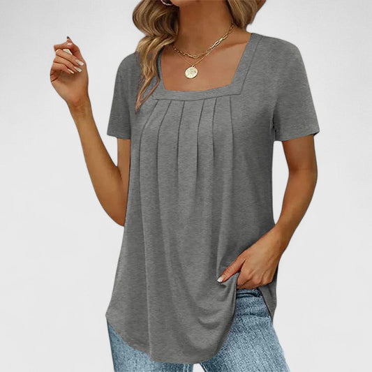 Evelyne | Blouse d'été sophistiquée
