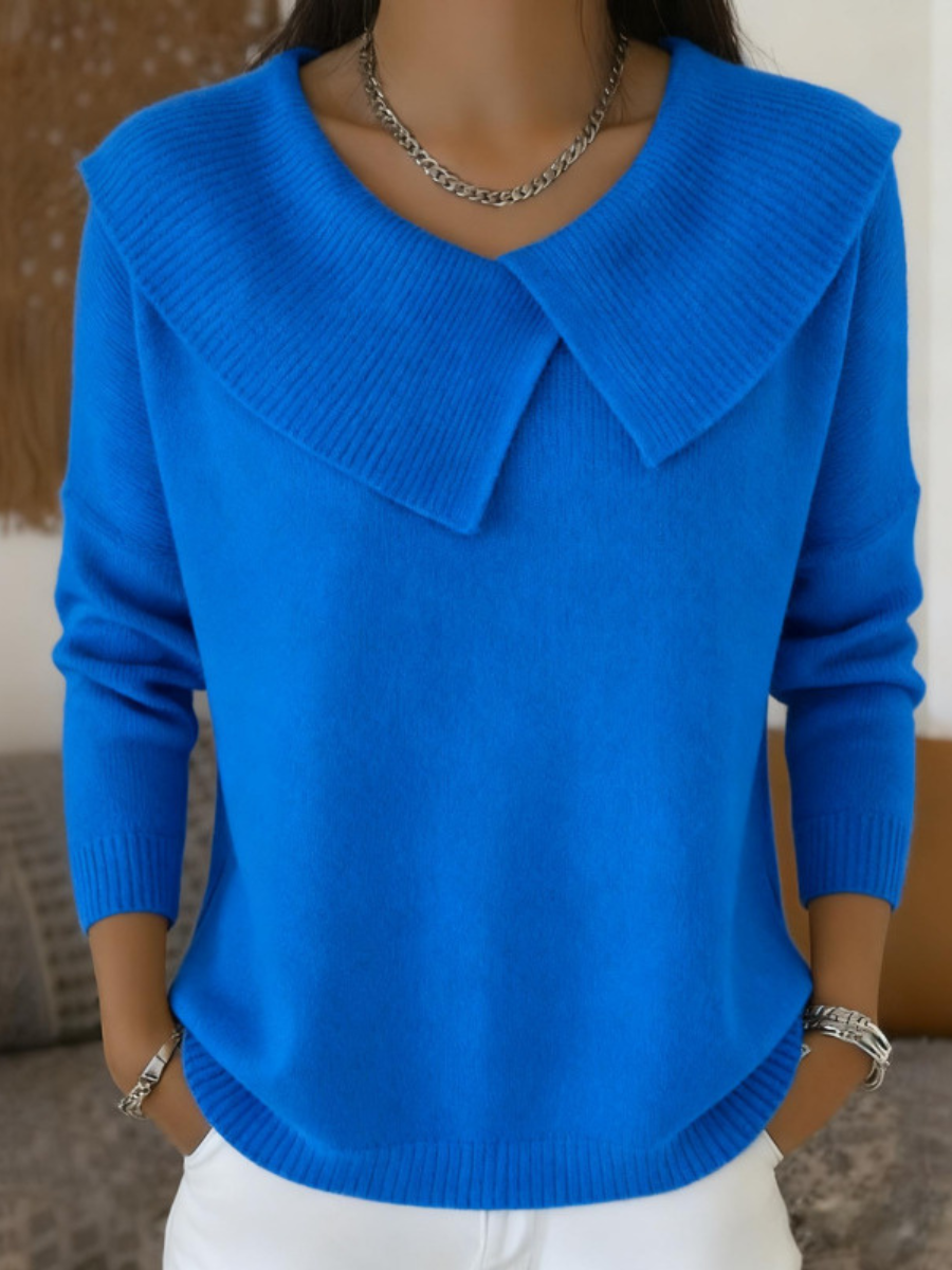 Pull chaud en tricot pour femme