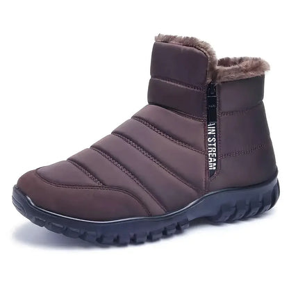 Chaussures d'hiver isolées antidérapantes