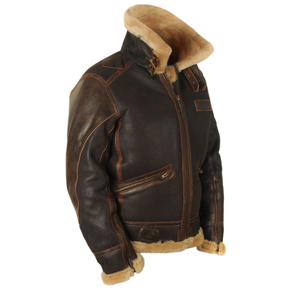 Men’s Classic Aviator Bomber Jacket