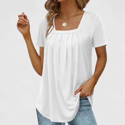 Evelyne | Blouse d'été sophistiquée