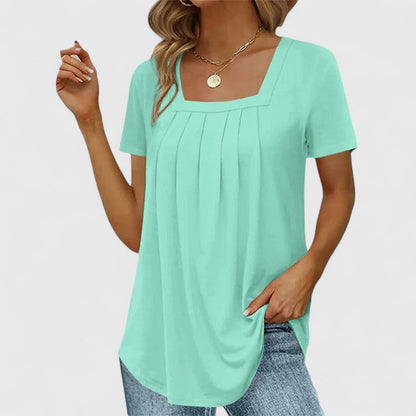 Evelyne | Blouse d'été sophistiquée