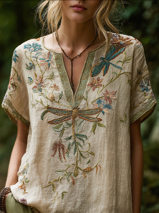 Luxuria | Blouse douce et féminine à coupe décontractée