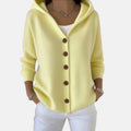 Women’s Soft Hooded Knit Cardigan