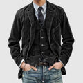 Ensemble Blazer Et Gilet Deux Pièces Vintage Pour Homme