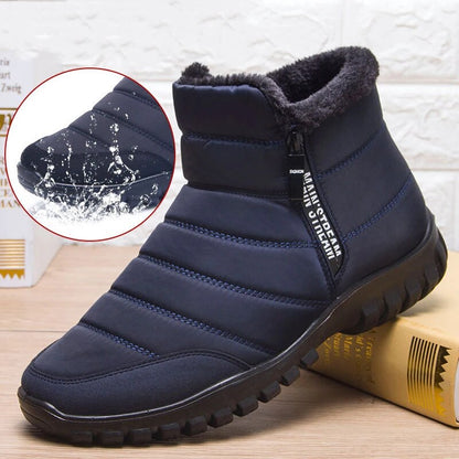 Chaussures d'hiver isolées antidérapantes