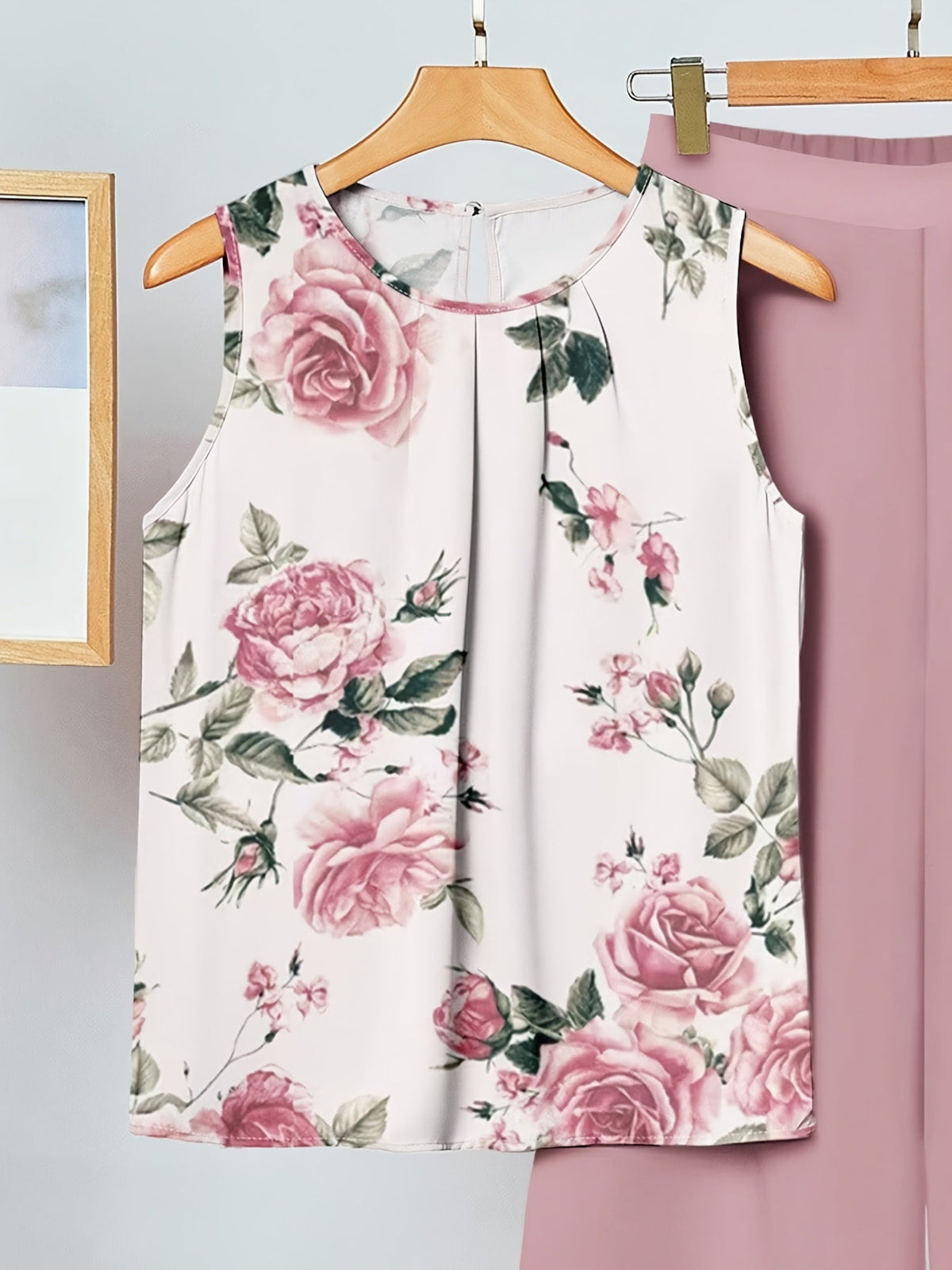 Kristen | Ensemble deux pièces à imprimé floral