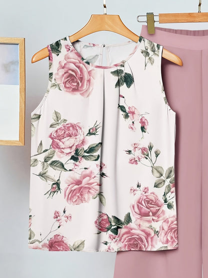 Kristen | Ensemble deux pièces à imprimé floral
