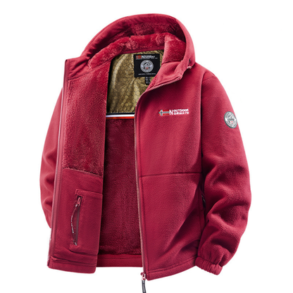Veste d’hiver doublée thermique pour homme