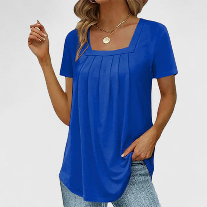 Evelyne | Blouse d'été sophistiquée
