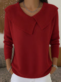 Pull chaud en tricot pour femme